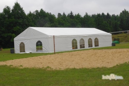 Palapinių, paviljonų ir papildomo inventoriaus nuoma