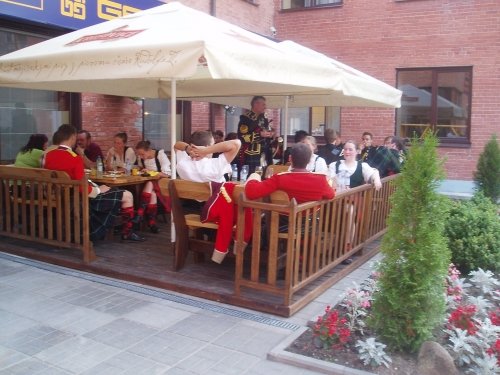 Restoranai, kavinės, barai, salės Šiuolaikiškas restoranas