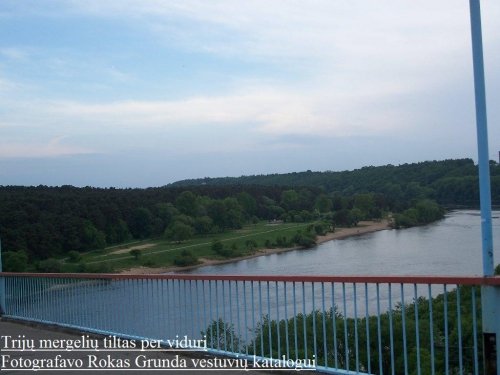 Lankytinos vietos Trijų mergelių tiltas Kaune