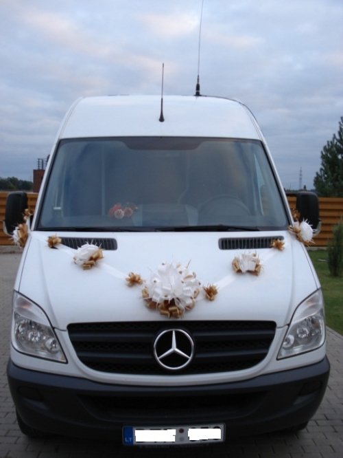 ★ Naujų modelių MERCEDES BENZ SPRINTER nuoma Jūsų vestuvėms vestu