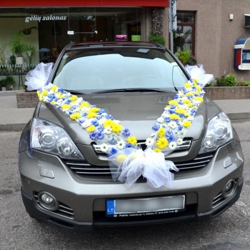 Dekoravimas, dekoracijos vestuvėms Automobilių, bažnyčių, salės puošimas, papuošimų nuoma 