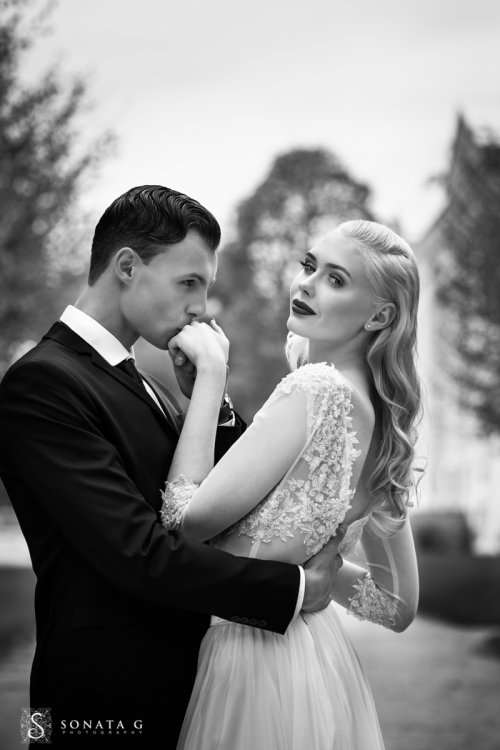 Šiuolaikinė, stilinga vestuvių fotografija