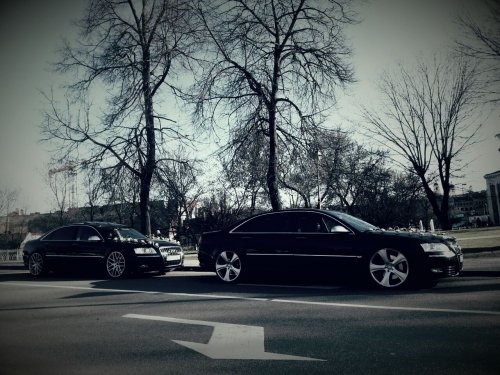 Automobilių nuoma Exclusive Audi A8 LONG 2009 m. BMW F10, PORCHE CAYENNE