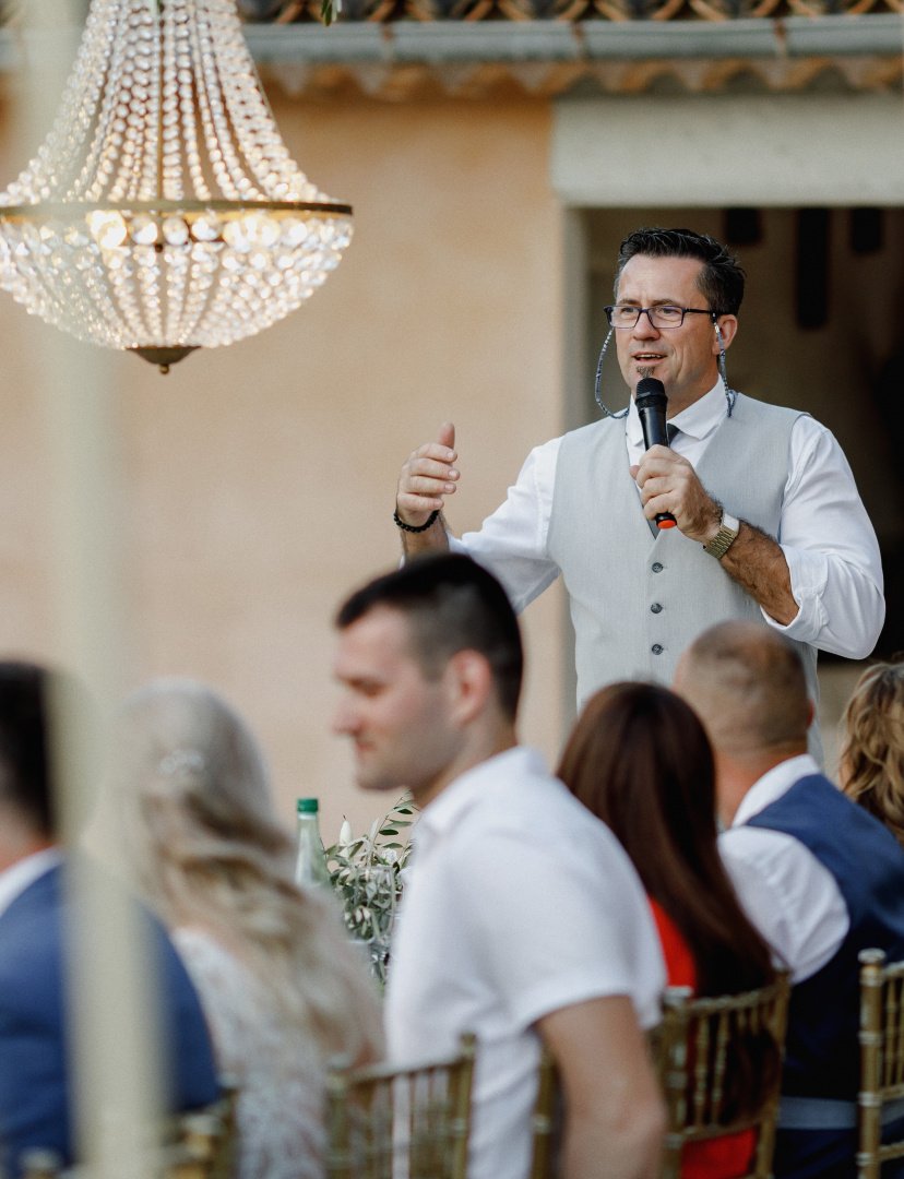 Piršliai, vestuvių vedėjai Vestuvių pokylio vedėjas