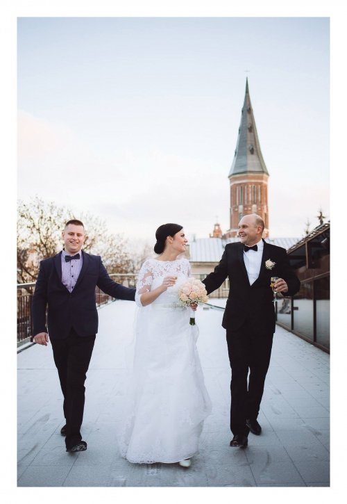 Stilinga vestuvių fotografija