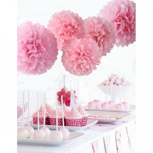 Pom Poms dekoracijos