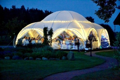 Palapinių nuoma Palapinių,Paviljonų, Multipaviljonų Nuoma Vestuvėms Krikštynoms