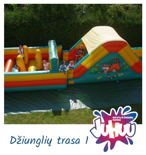 Batutų nuoma. Pripučiamų atrakcionų nuoma