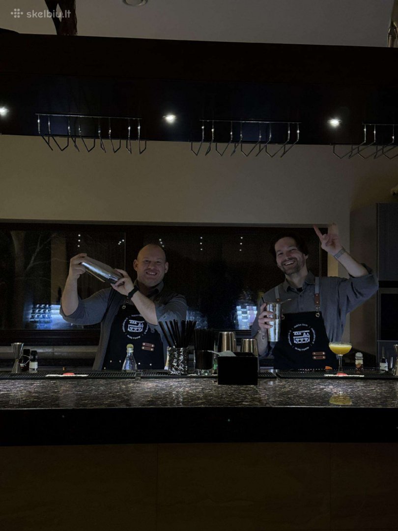  Mobilus baras vestuvėms – profesionalūs barmenai ir įspūdingi kokteiliai jūsų šventei